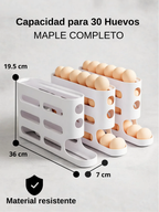 Huevera para maple completo
