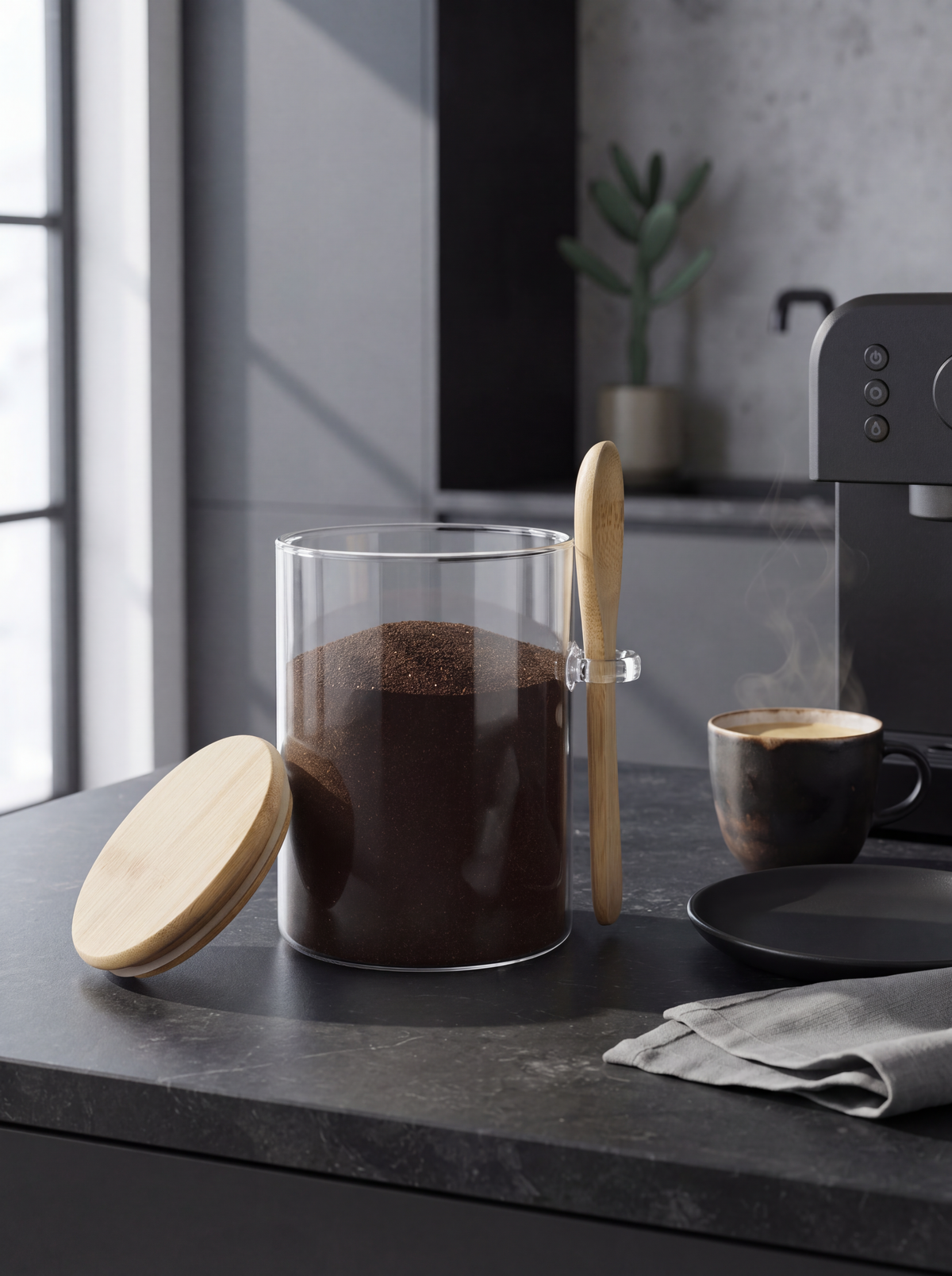 Recipiente Nórdico de 500ml con cuchara