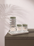 Recipiente 500ml - Set verde Salvia