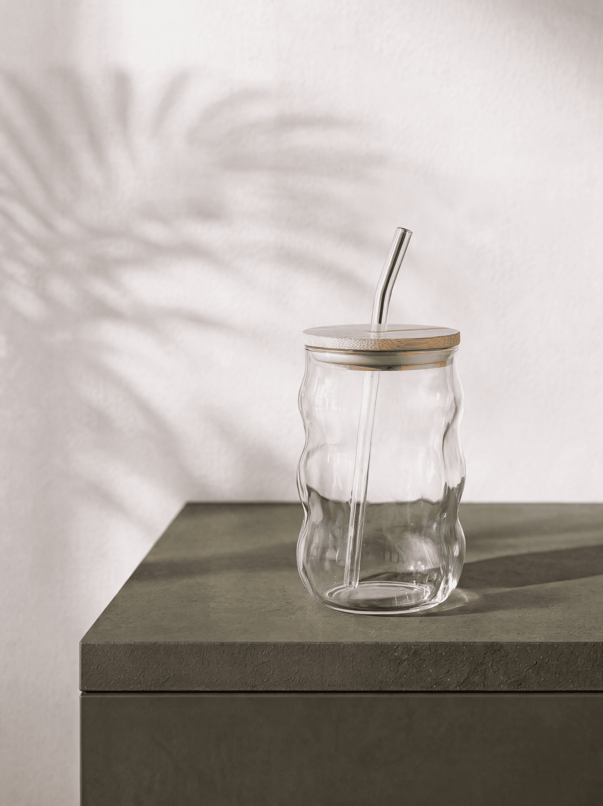 Vaso Nube de vidrio 500ml con sorbito